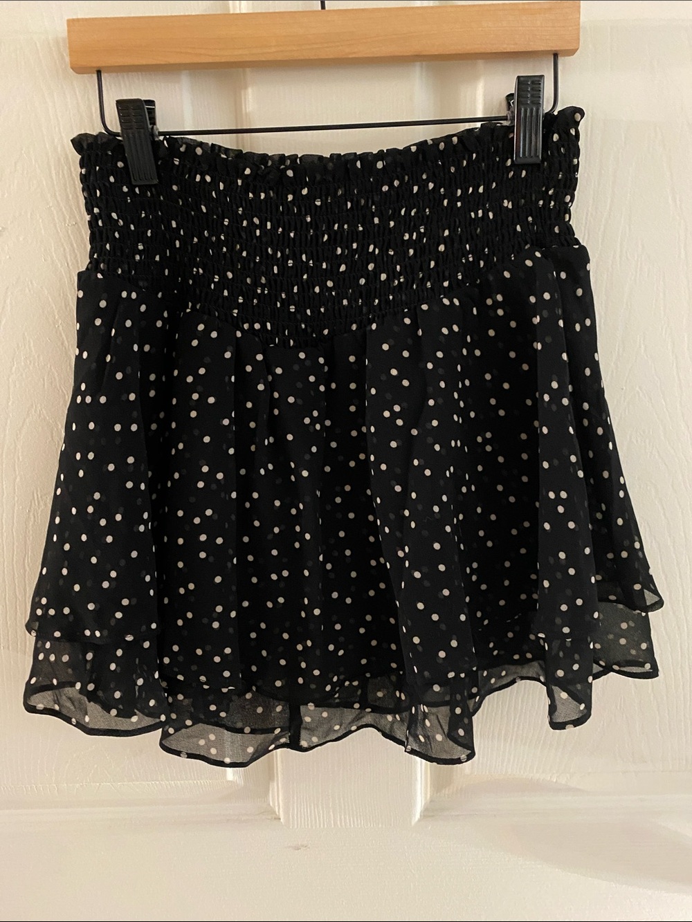 Urban Outfitters Black and White Polka Dot Skirt | Size XS